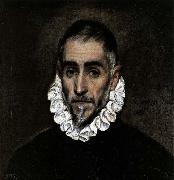 El Greco An Elderly Gentleman oil painting